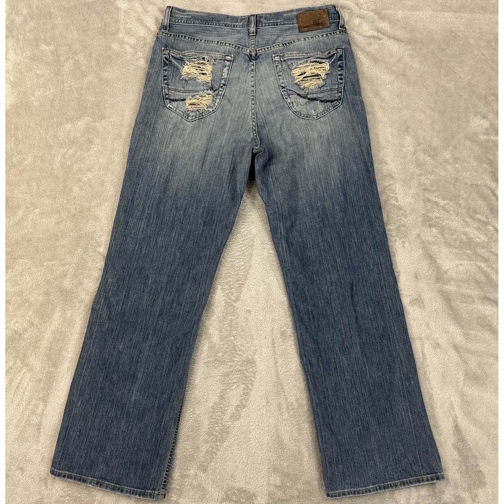 Buckle BKE Jeans Mens 34x32 Blue Tyler Vintage Y2K Relaxed Bootcut Stretch USA